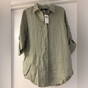 Ralph Lauren Linen Blouse